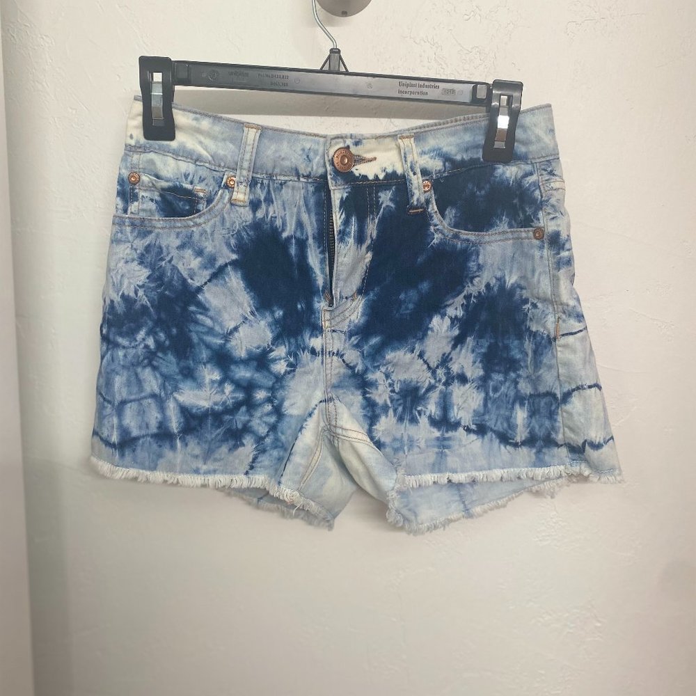 tie dye shorts